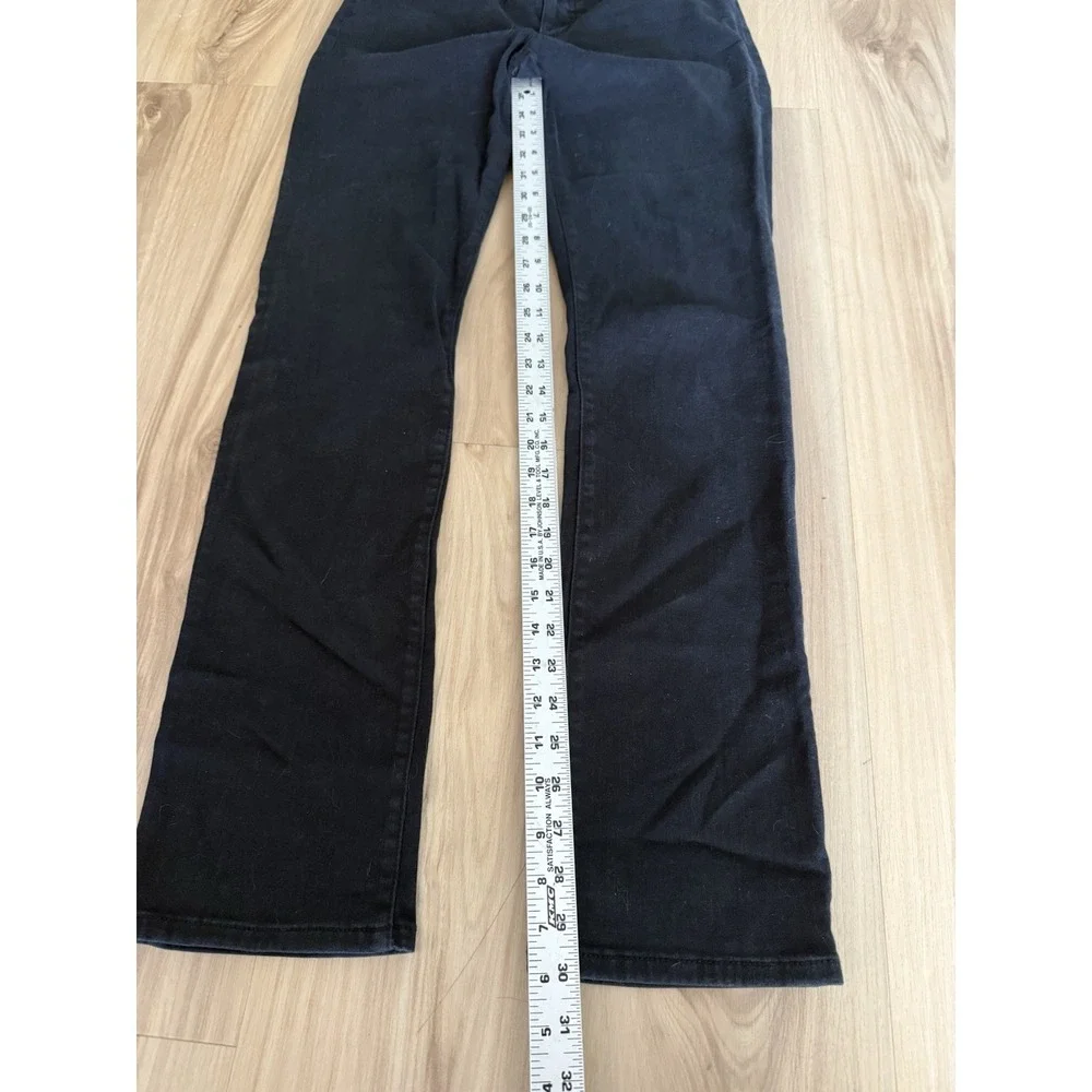 Lauren Ralph Lauren Jeans Co Modern Straight Curvy‎ Jeans 8 Black